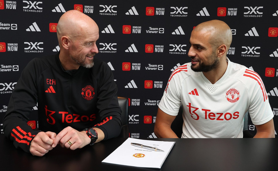 أمرابط يسخر من تين هاغ بتصريح مثير