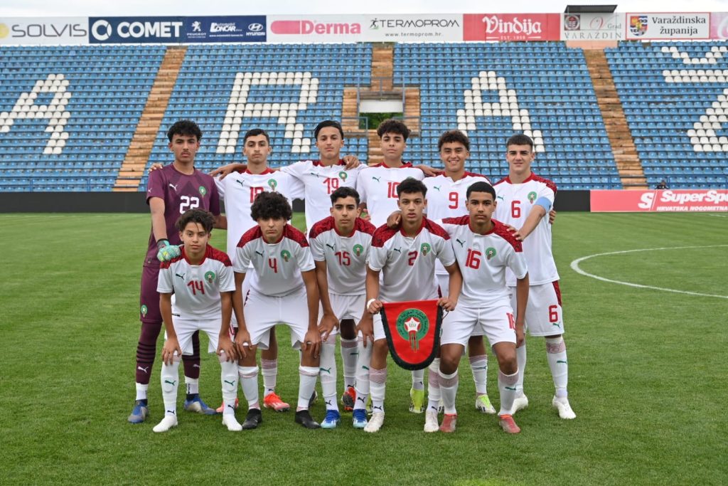 منتخب أقل من 15 سنة ينهزم أمام كرواتيا في دوري دولي