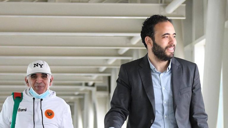 رئيس نهضة بركان يستقبل بعثة الزمالك المصري