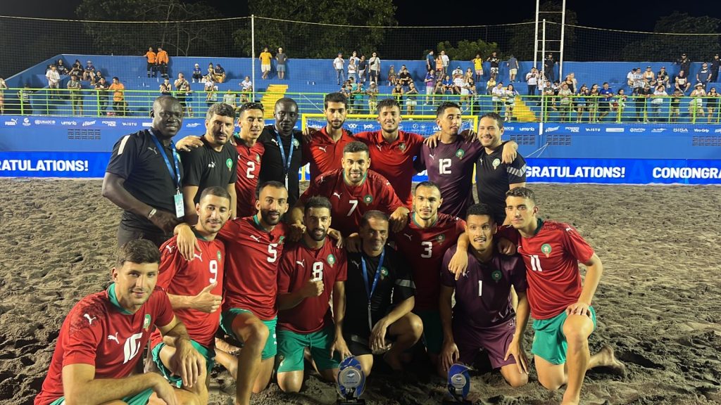 منتخب الكرة الشاطئية يواجه أنغولا في تصفيات كأس أفريقيا