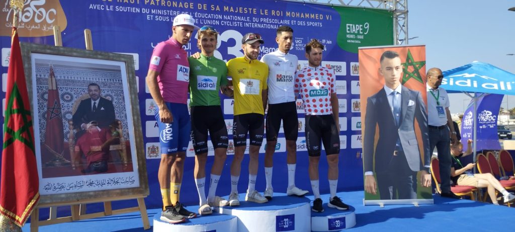طواف المغرب للدراجات : أنور رحمو يفوز بالمرحلة 9