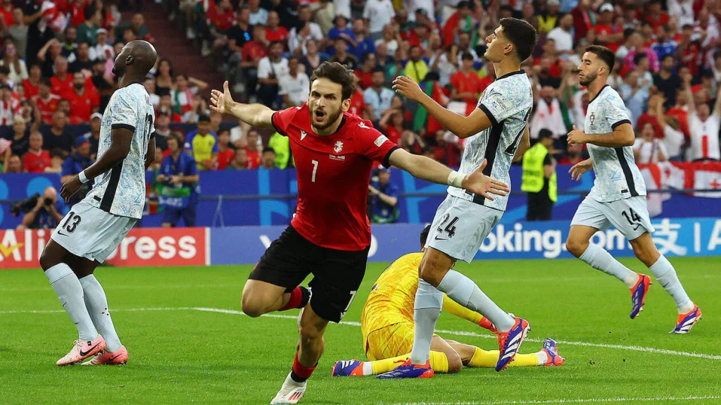 يورو 2024.. جورجيا تفوز على البرتغال وتحقق تأهلا تاريخيا إلى ثمن النهائي