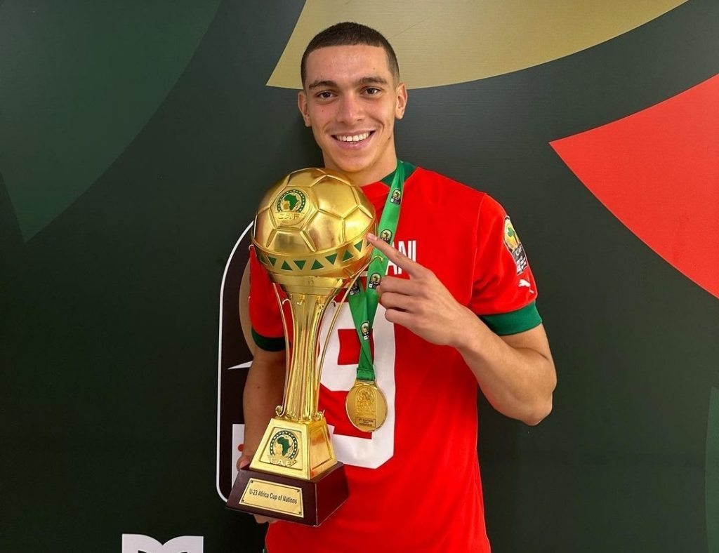 لاعب المنتخب الأولمبي أمين الوزاني يقترب من براغا البرتغالي