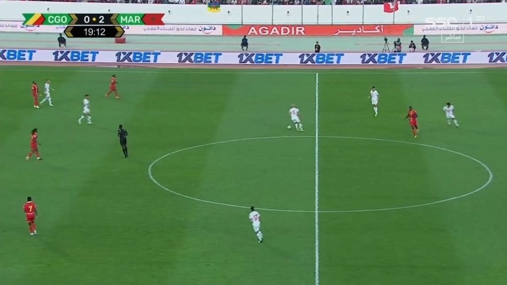 (فيديو) هدف أيوب الكعبي في مرمى الكونغو