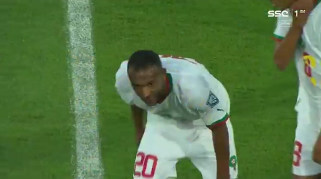 الهدف الرابع للمنتخب الوطني في مرمى الكونغو