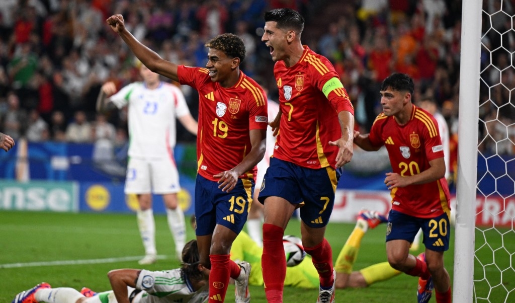 يورو 2024.. إسبانيا تهزم إيطاليا بهدف عكسي وتتأهل إلى ثمن النهائي