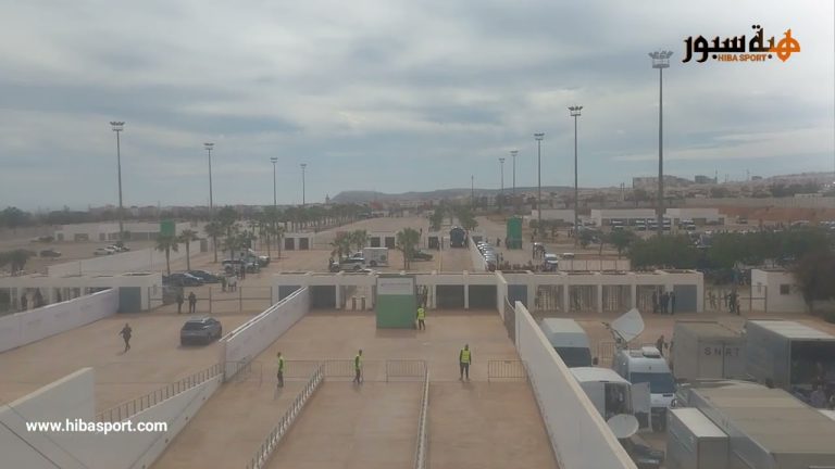 بداية توافد الجماهير على ملعب أدرار قبل مباراة المنتخب الوطني ضد زامبيا