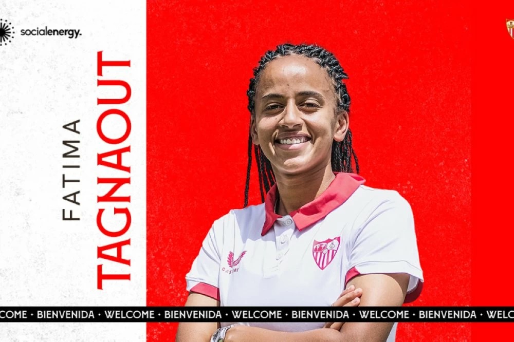 إشبيلية يعلن تعاقده مع لاعبة الجيش الملكي فاطمة تاغناوت