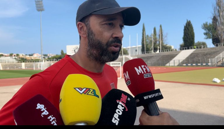 السكتيوي: درسنا المنتخب العراقي جيدا.. وسنسعى لإسعاد الجماهير المغربية