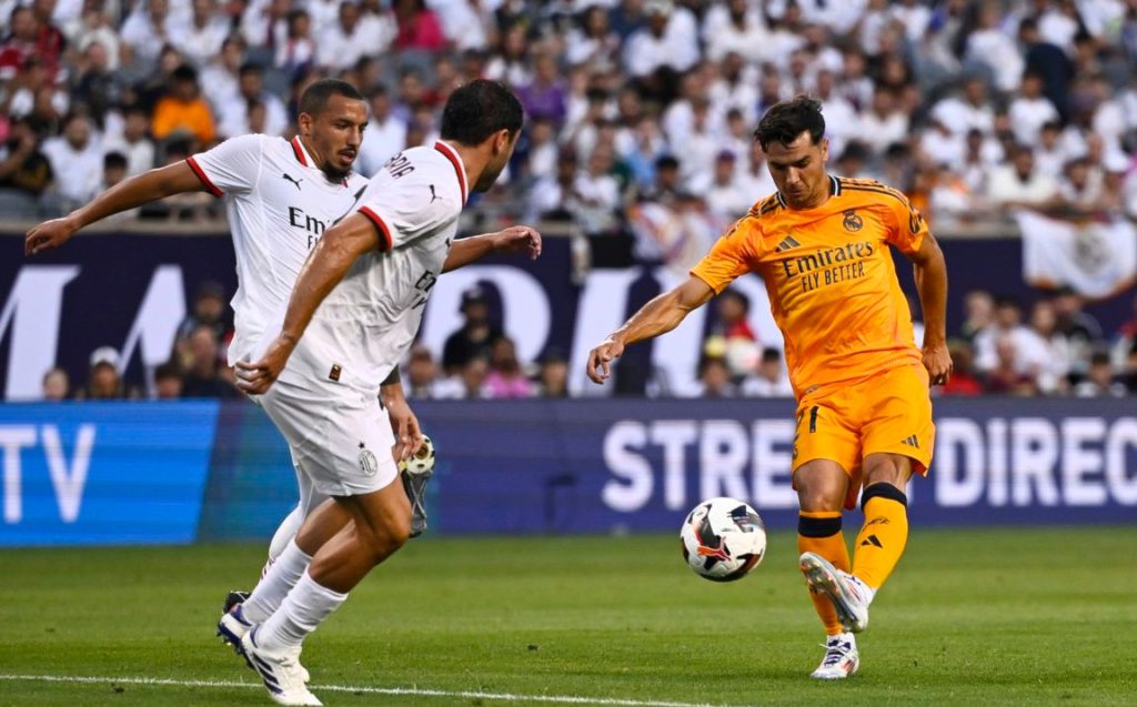 ريال مدريد ينهزم وديا أمام ميلان استعدادا للموسم الجديد