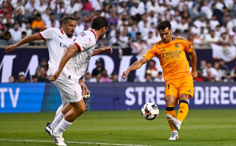 ريال مدريد ينهزم وديا أمام ميلان استعدادا للموسم الجديد