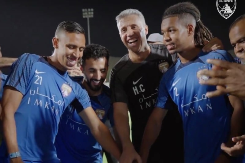 العين الإماراتي يحتفل ببرونزية مباريك ورحيمي في أولمبياد باريس