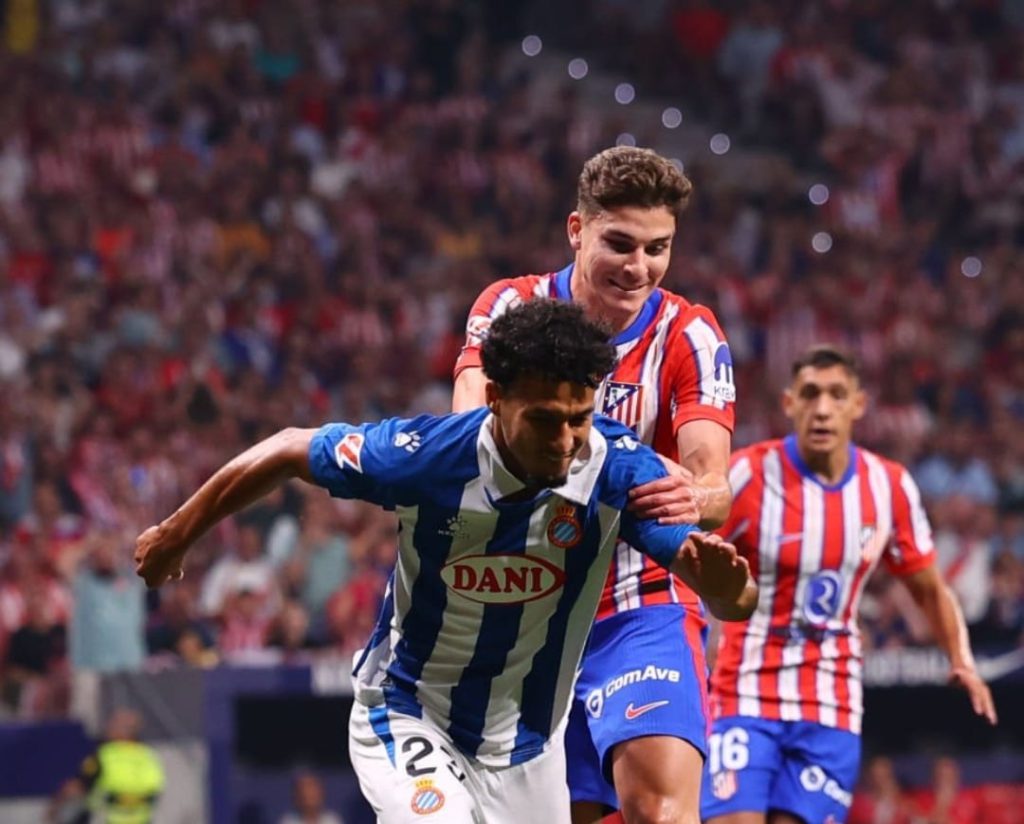 بمشاركة الهلالي وشديرا.. إسبانيول يفرض التعادل على أتلتيكو مدريد في الليغا