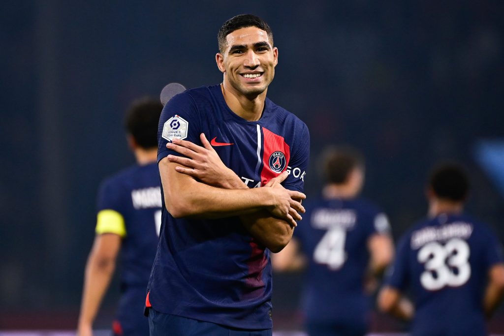 بقيادة اشرف حكيمي .. باريس سانجرمان يدك شباك لوهافر برباعية