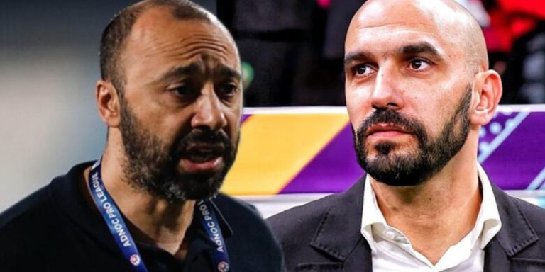 السكتيوي يعلق على تواجد الركراكي مع المنتخب الأولمبي في فرنسا