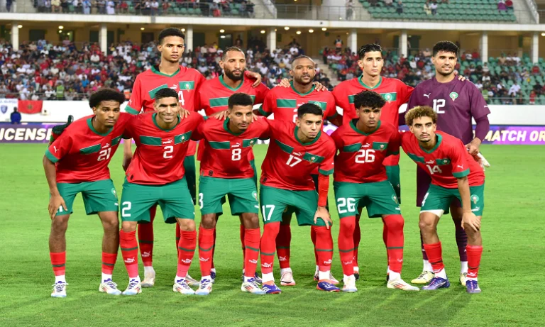 طاقم تحكيم غامبي لإدارة مباراة المنتخب المغربي أمام أفريقيا الوسطى