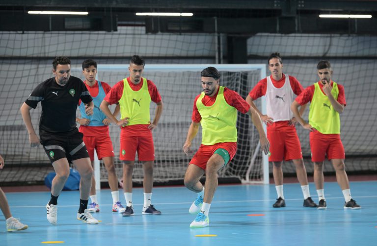 منتخب الفوتسال يواصل تدريباته المكثفة استعدادا للمشاركة في المونديال