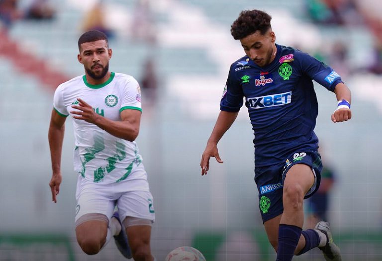 كأس التميز .. أولمبيك اخريبكة يفوز على الرجاء الرياضي بثنائية