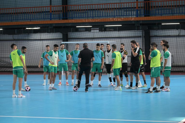 منتخب الفوتسال يواصل تحضيراته استعدادا للمشاركة في مونديال أوزبكستان