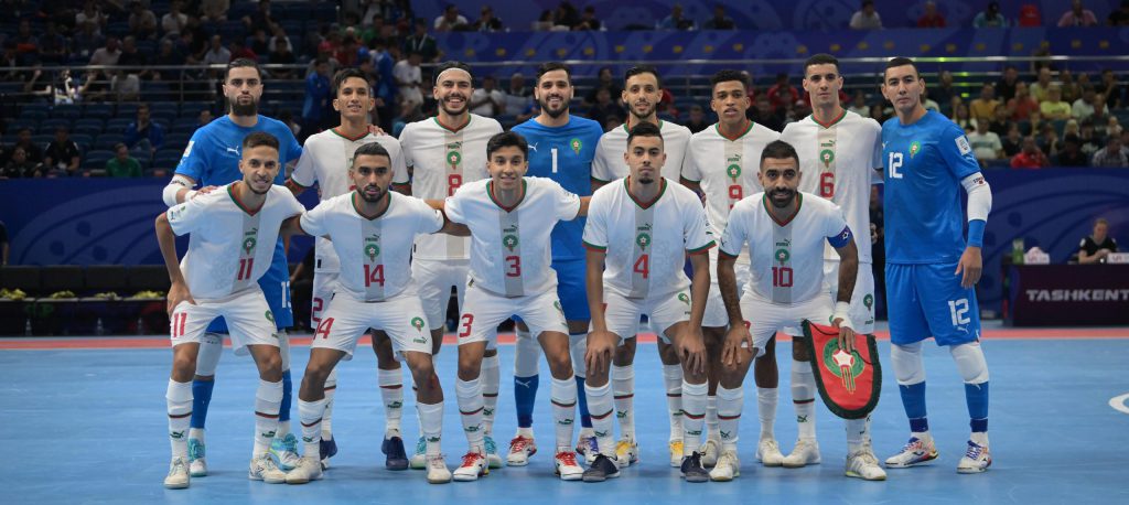 حصة تدريبية مفتوحة للمنتخب المغربي للفوتصال قبل مواجهة إيران