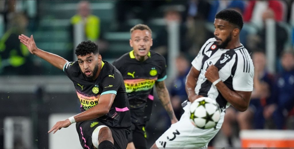 إسماعيل الصيباري يتألق بهدف رائع أمام يوفنتوس في دوري أبطال أوروبا