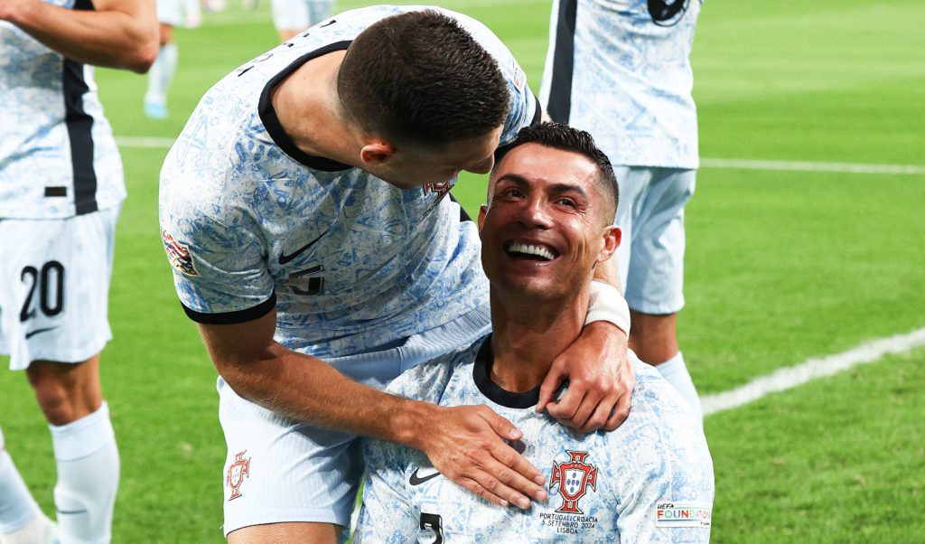 رونالدو يقود المنتخب البرتغالي للفوز أمام كرواتيا في دوري الأمم الأوروبية