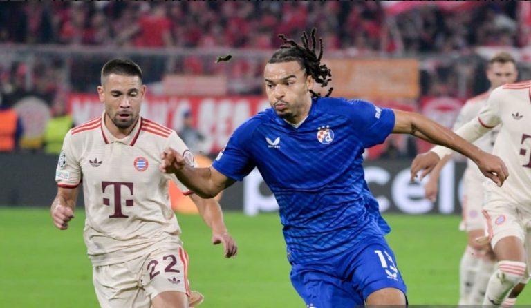 سامي مايي يتلقى هزيمة ثقيلة مع دينامو زغرب أمام بايرن ميونخ