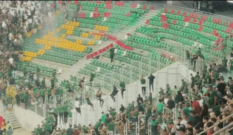 المنستيري التونسي يخرج ببلاغ رسمي بشأن أحداث مباراته ضد مولودية الجزائر