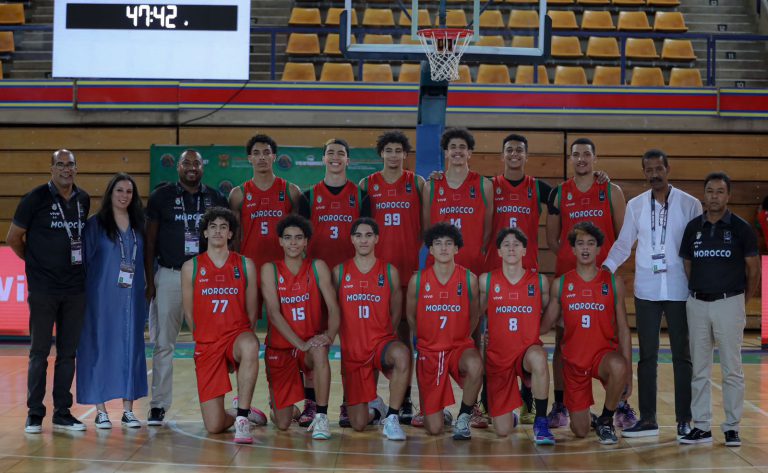 انتصار كبير للمنتخب المغربي لكرة السلة لأقل من 18 سنة على جنوب إفريقيا