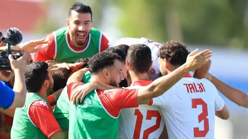 مكونات المنتخب التونسي تشيد بحفاوة الاستقبال في مدينة الجديدة