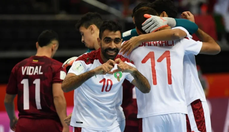المنتخب المغربي للفوتصال يفوز على أفغانستان في آخر محك قبل كأس العالم