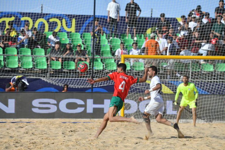 المنتخب المغربي للكرة الشاطئية يفوز على مصر ويحرز برونزية كأس إفريقيا