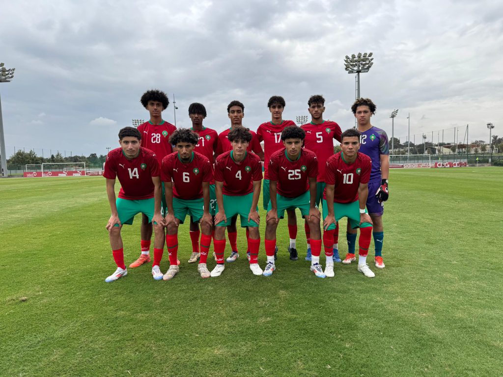 بقيادة النيبت.. المنتخب المغربي لأقل من 18 سنة ينهزم أمام الدنمارك