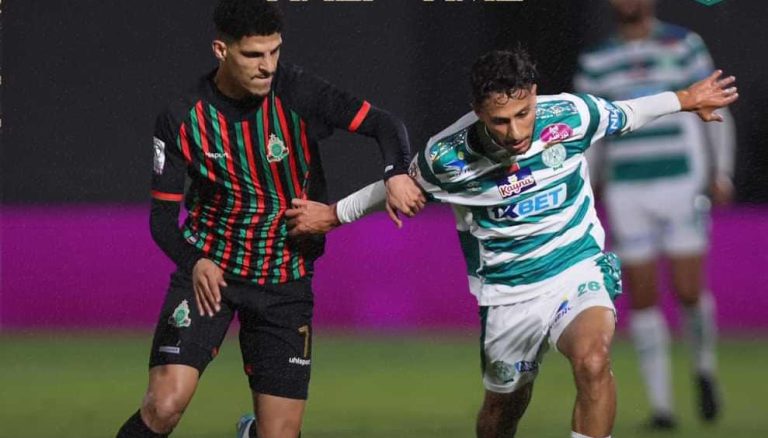 البطولة الإحترافية.. التعادل يحسم "كلاسيكو" الرجاء الرياضي والجيش الملكي