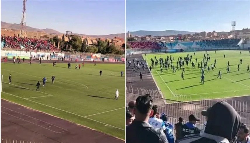 الشغب في الملاعب الجزائرية
