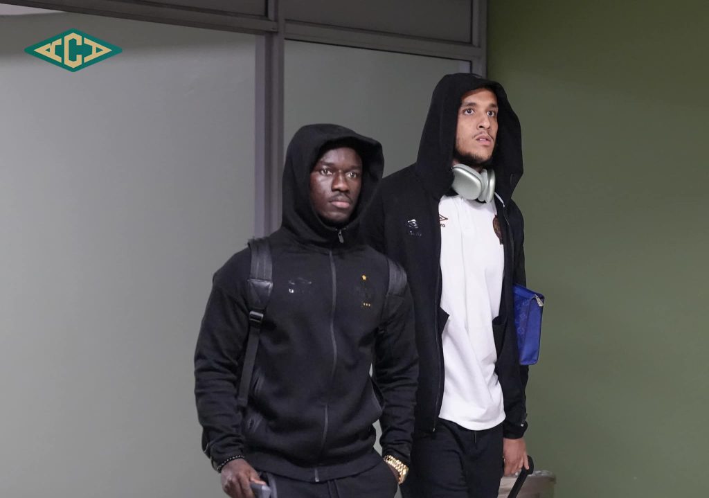 بعثة الرجاء تصل إلى بريتوريا تأهبا لمواجهة سانداونز