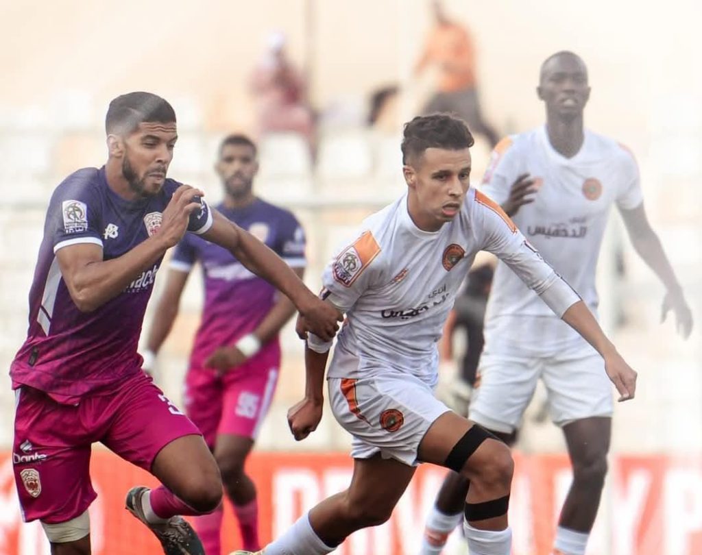 نهضة بركان ضد النادي المكناسي