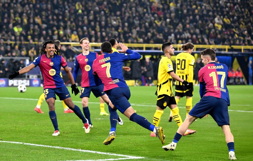 برشلونة ضد دورتموند