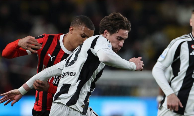 ميلان يصعق يوفنتوس ويتأهل إلى نهائي كأس السوبر الإيطالي ميلان ضد يوفنتوس