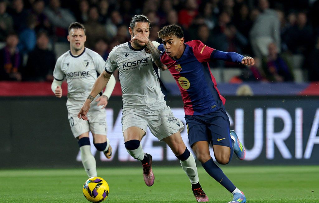 برشلونة ضد أوساسونا