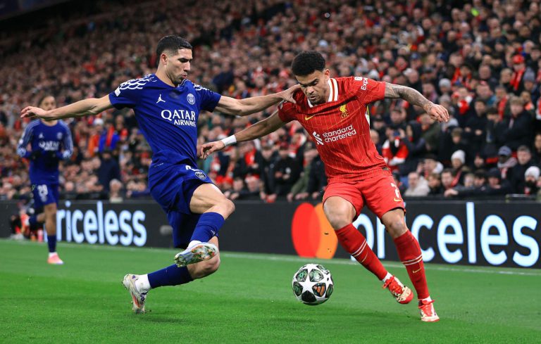 حكيمي ضد ليفربول