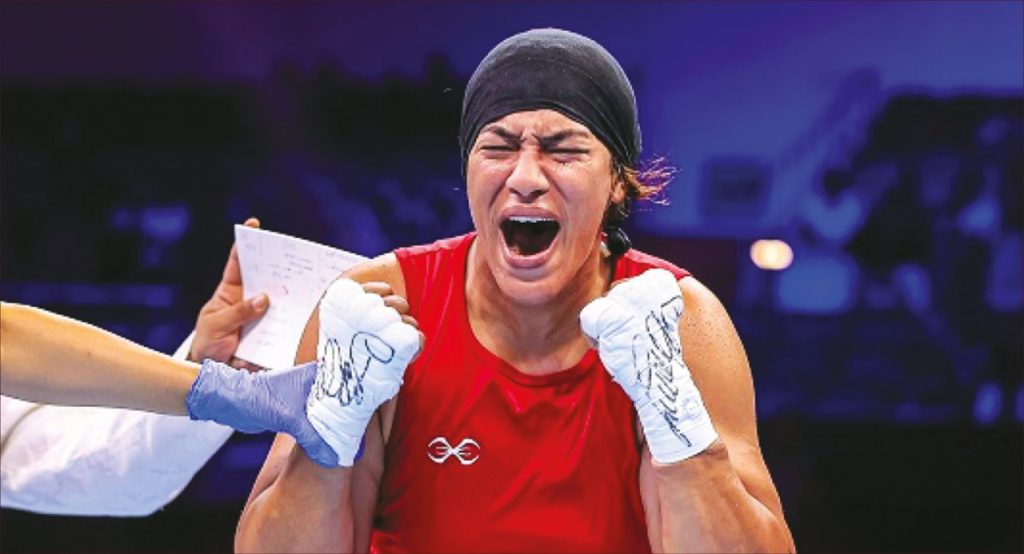 الملاكمة المغربية خديجة المرضي