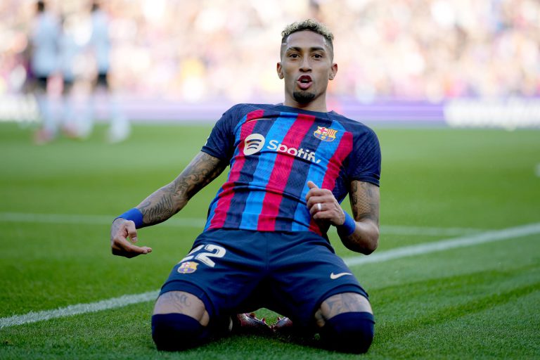 برشلونة يستعيد خدمات رافينيا قبل مواجهة أتلتيكو مدريد