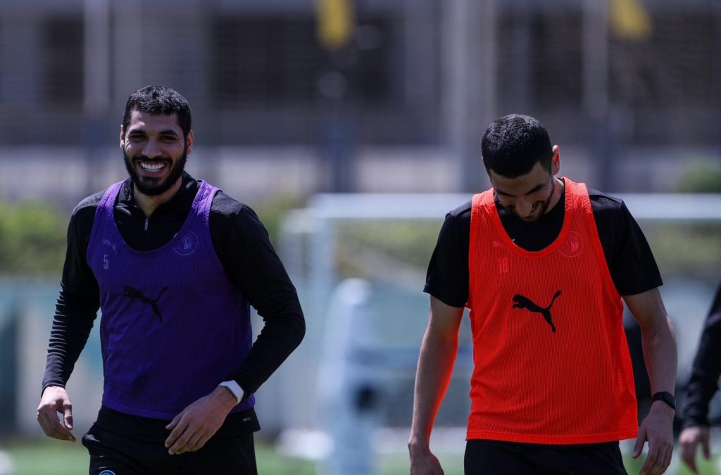 بيراميدز يخوض حصة تدريبية قبل السفر إلى المغرب لمواجهة الجيش الملكي