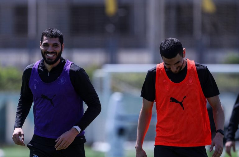 بيراميدز يخوض حصة تدريبية قبل السفر إلى المغرب لمواجهة الجيش الملكي