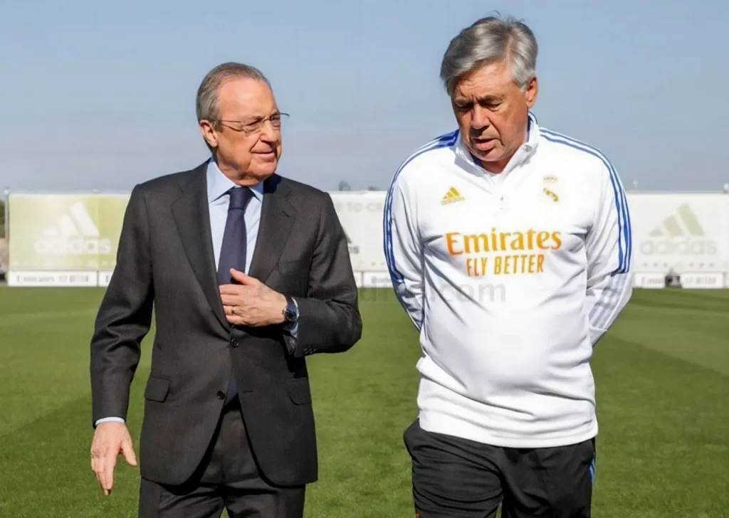 بيريز وأنشيلوتي