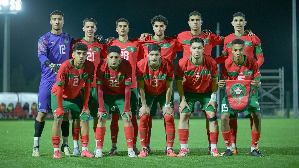 المنتخب المغربي لأقل من 20 سنة يتوجه لمصر إستعدادا للكان