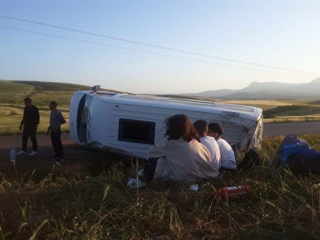حادث سير حسنية جرسيف للدراجات