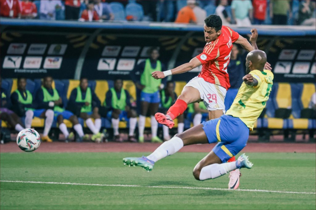 لقطة من المباراة