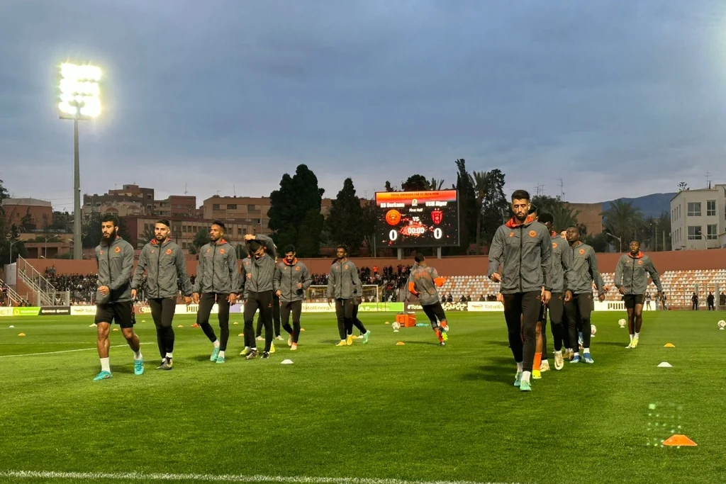 تدريبات نهضة بركان (صورة من الأرشيف)